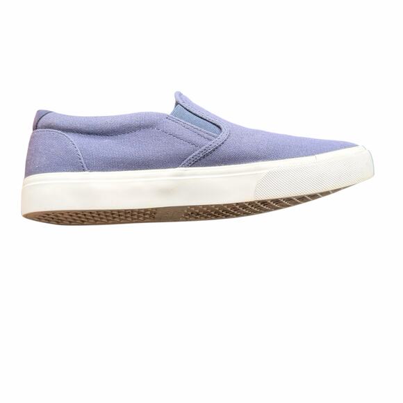 J.Crew Canvas Slip-On Sneakers Blue Men’s Size 10 Casual Low Top - Picture 11 of 14